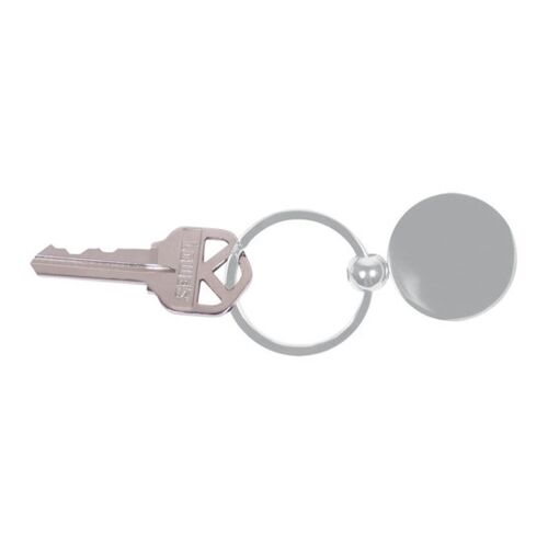 Round Metal Keychain Thumbnail