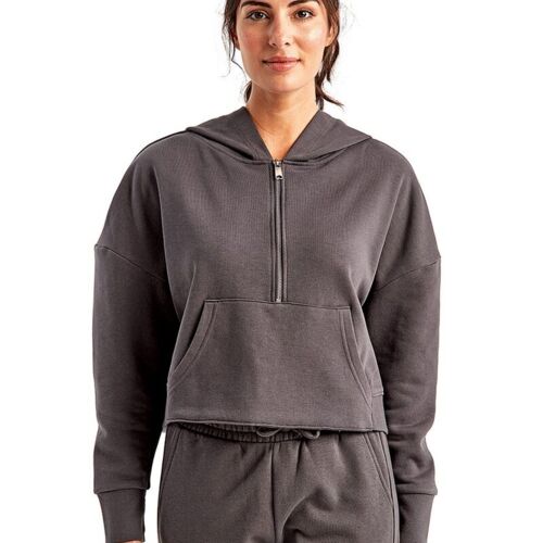 Women's Alice Half-Zip Hooded Sweatshirt Thumbnail