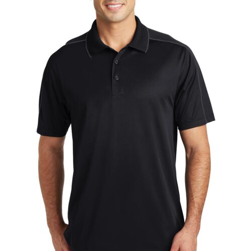 Micropique Sport Wick ® Piped Polo Thumbnail