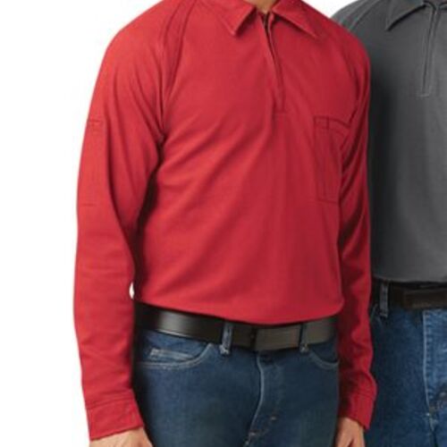 Long Sleeve Polo - Tall Sizes Thumbnail